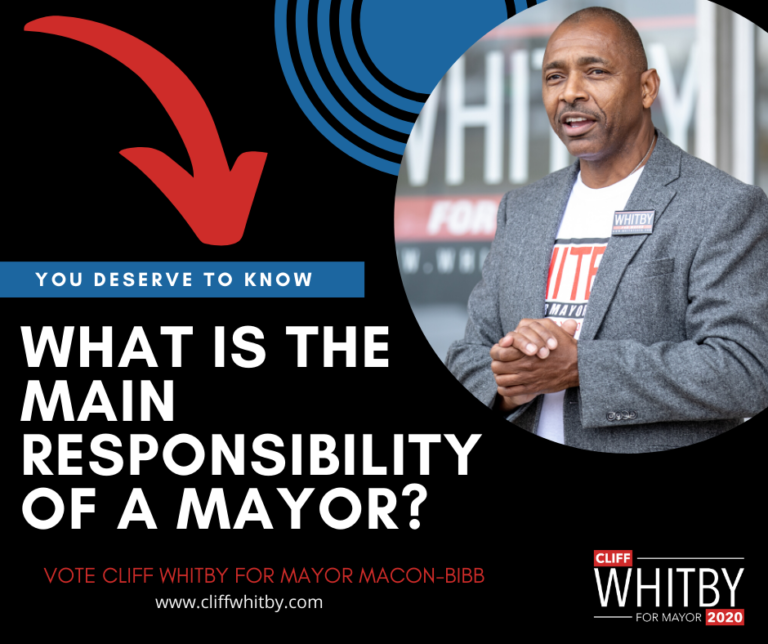 what-is-the-main-responsibility-of-a-mayor