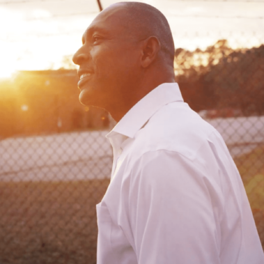 Cliff Whitby walking in macon